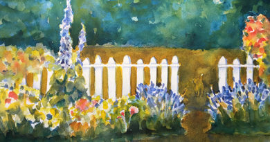 Saturday Watercolours: Colourful Whites Saturday Watercolours: Colourful Whites