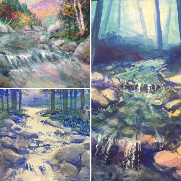 Tony's Art School - Forest & Streams - Image 2