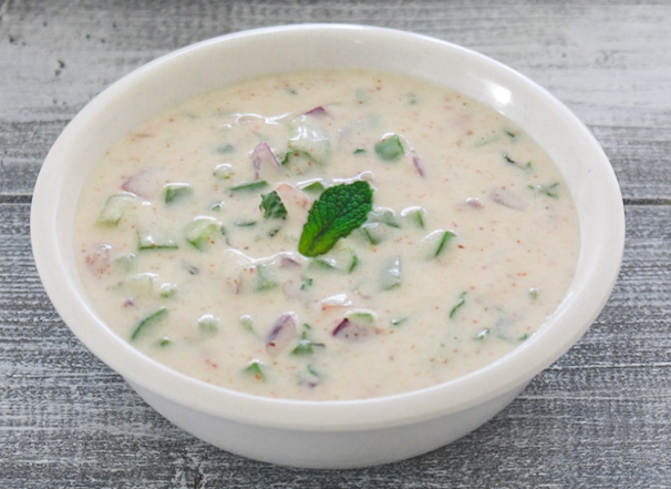 Potato Stuffed Parantha and Paneer Stuffed Parantha with Raitha - Image 2